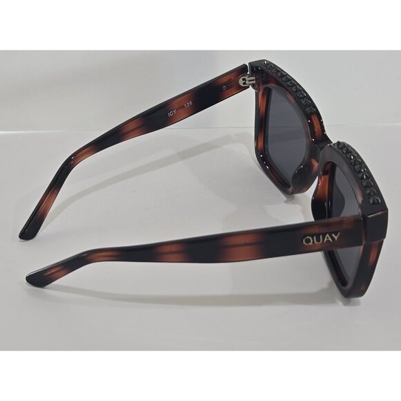 Quay Australia Icy 126 Square Tortoiseshell Sunglasses Womens Discontinued main image 7